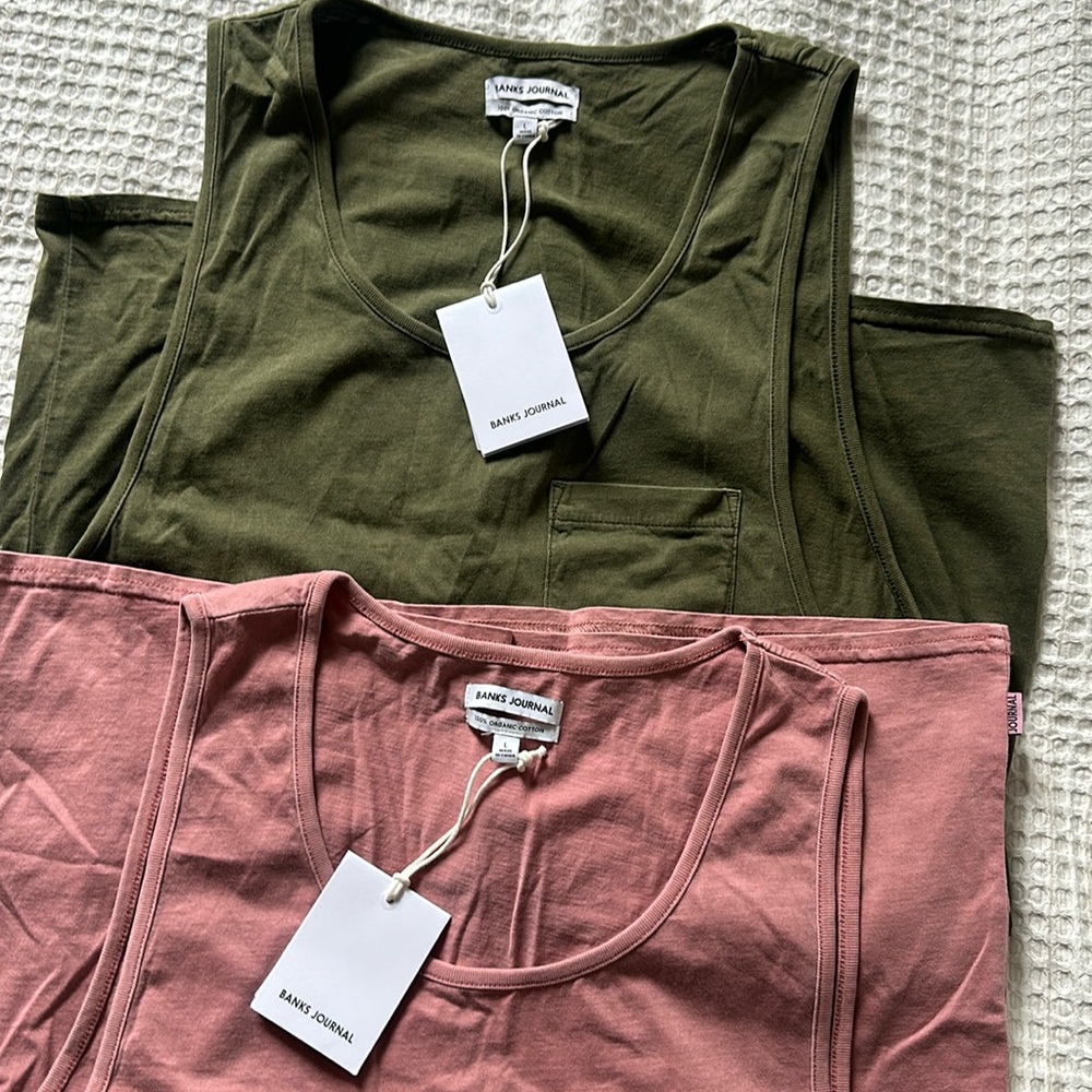 Banks journals men’s tank top